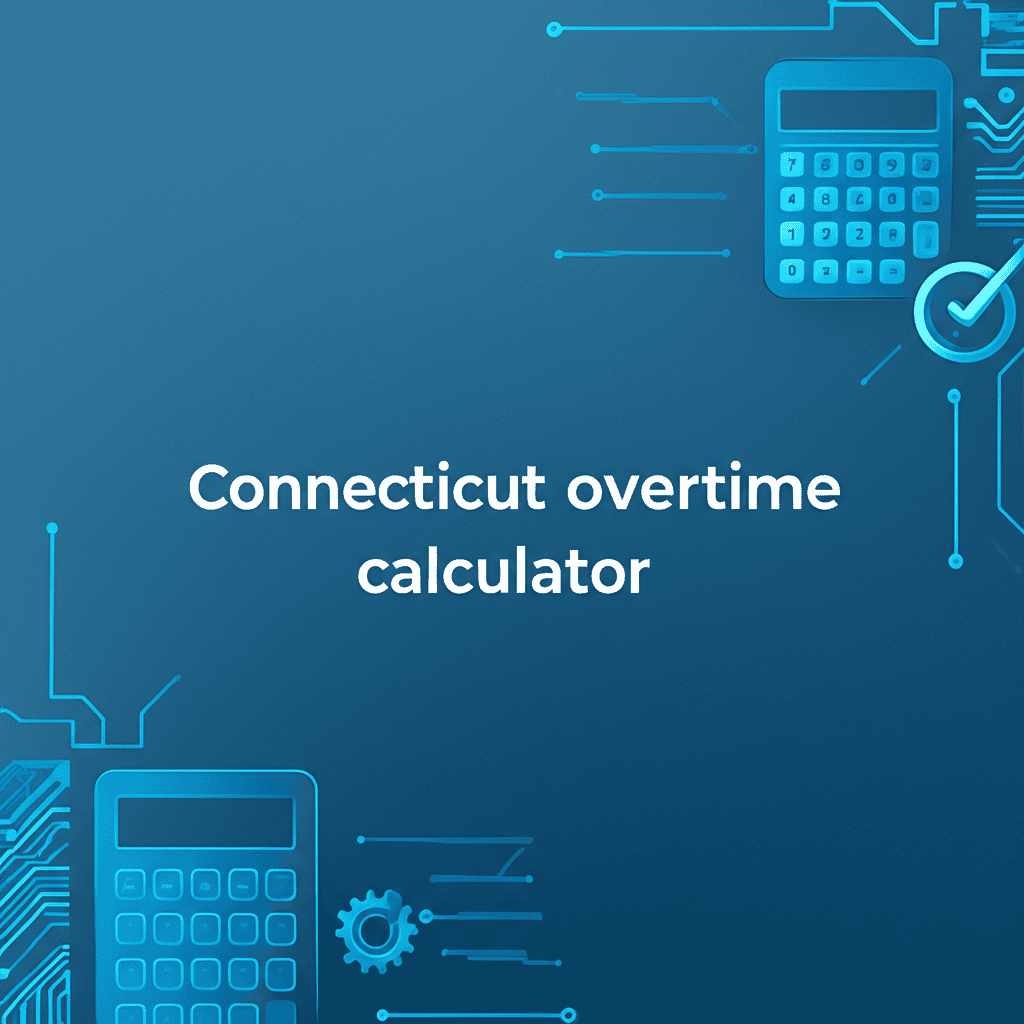 Connecticut Overtime Calculator Illustration