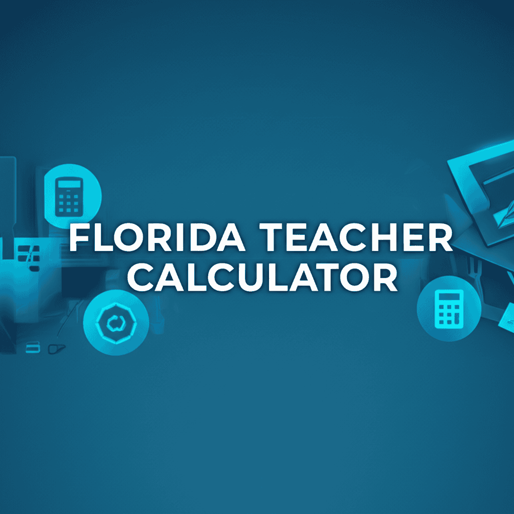 Florida teacher calculator graphic