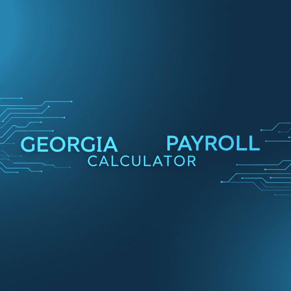 Georgia Payroll Calculator Interface