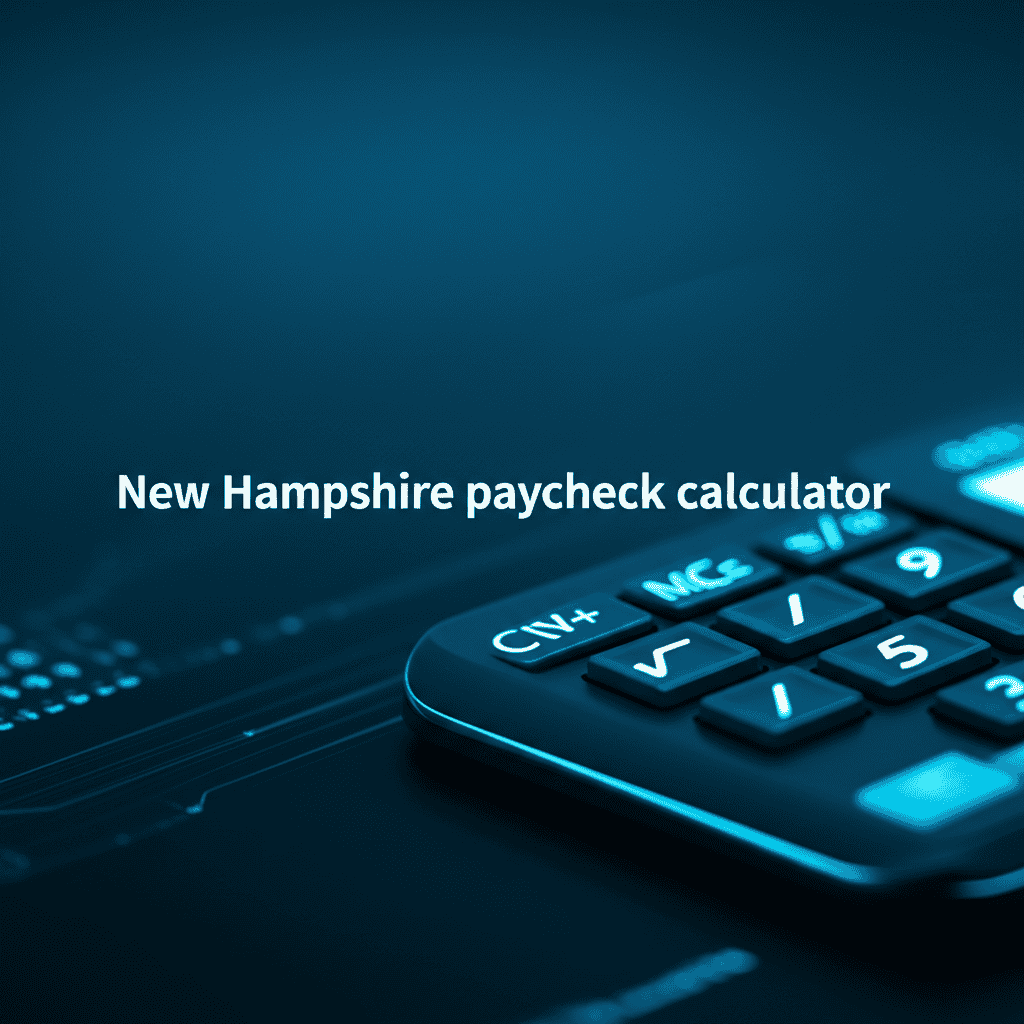 New Hampshire Paycheck Calculator Interface