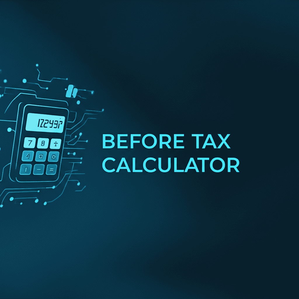 Oregon before tax calculator showing calculations