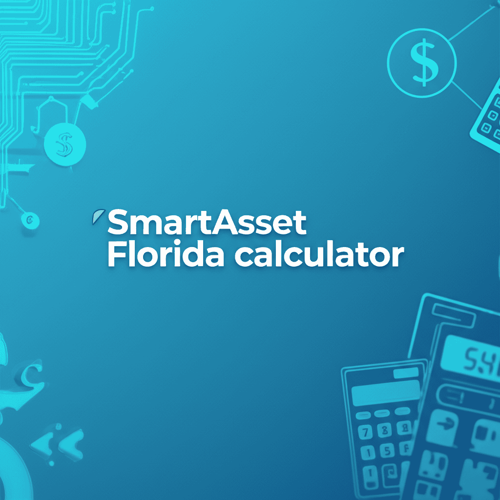 SmartAsset Florida calculator interface showing various input fields for income and deductions.